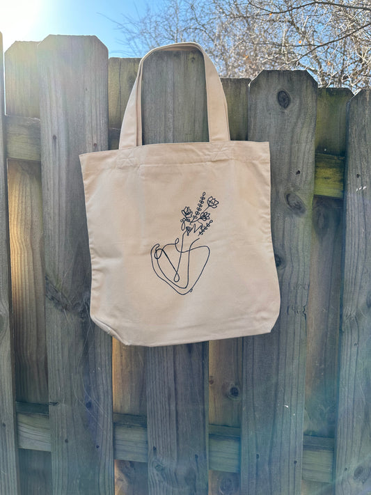 Botanical Beauty tote